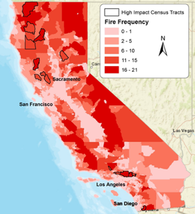 fire frequency map